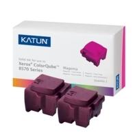 pack of 2 magenta katun solid ink sticks for colorqube 8570