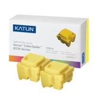 Pack of 2 Yellow Katun Solid Ink Sticks for ColorQube 8570