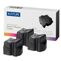 Pack of 3 Black Katun Solid Ink Sticks for WorkCentre 2424