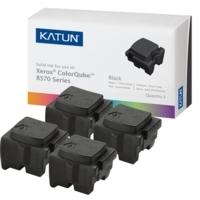 Pack of 4 Black Katun Solid Ink Sticks for ColorQube 8570