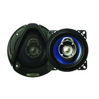 pair of black 4 100w 3 way car speakers