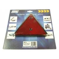 pack of 2 rear reflective trailer triangles