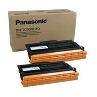 panasonic dq tcb008 xd toner cartridge twin pack