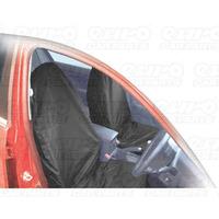 Pair Universal Nylon Seat Covers-Black