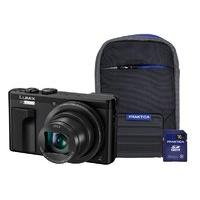 Panasonic Dmc-tz80 Black Camera Kit Inc Case & 16gb Sd Card