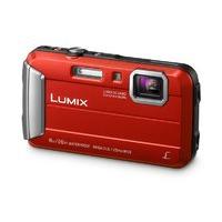 Panasonic DMC-FT30 Tough Camera Red 16.1MP 4xZoom 2.7LCD 720pHD 25mm Wtprf