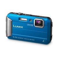 Panasonic DMC-FT30 Tough Camera Blue 16.1MP 4xZoom 2.7LCD 720pHD 25mm Wtprf