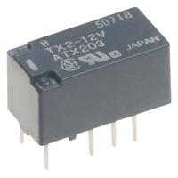 Panasonic TX2-4.5V 2A 4.5VDC DPDT PCB Signal Relay TX Series