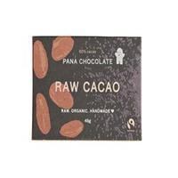 pana chocolate raw chocolate 60 cacao 45g
