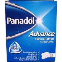 Panadol Advance 500 Mg Tablets X 32