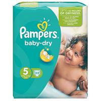 Pampers Baby-Dry Size 5 (11-23kg/24-51lbs) Junior 23