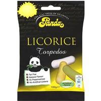 panda licorice torpedos 100g