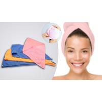 Pack of 4 Super Dry Hair Towels