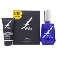 Parfums Bleu Limited Blue Stratos Gift Set 50ml EDT + 25ml Shave Gel