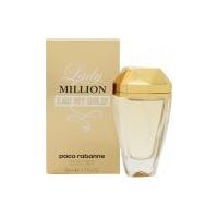 paco rabanne lady million eau my gold eau de toilette 80ml spray