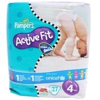 Pampers Active Fit Dry 4 Maxi Nappies