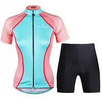 PaladinSport Women Cycyling Jersey Shorts Suit DT754