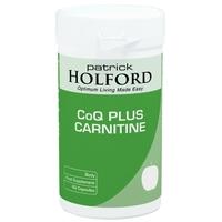 Patrick Holford CoQ10 Plus Carnitine, 60VCaps