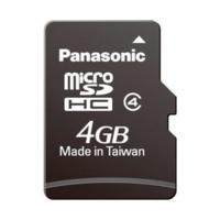 Panasonic microSD 4GB Class 4 (RP-SMFB04GAK)