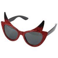 Party Glasses Devil & Horns & Glitter