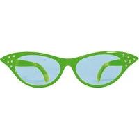 Party Glasses Large XXL Green & Yellow