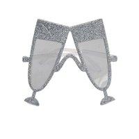 party glasses glass of champagne silver