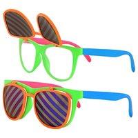 Party Glasses Multi Coloured