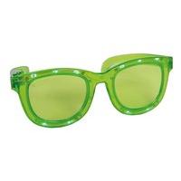 party glasses large led flashing green