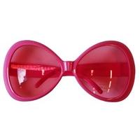 party glasses large magenta