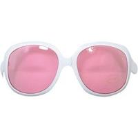 Party Glasses White Frames Pink Lense