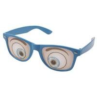 party glasses with blue eyes