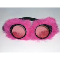 Party Glasses Fur Lined Pink