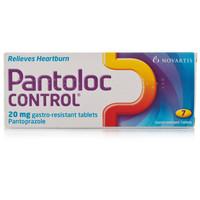 Pantoloc Control Tablets 20mg (Pantoprazole)