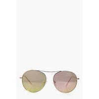 pastel revo lense aviator sunglasses pink