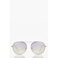 Pastel Revo Lense Aviator Sunglasses - yellow