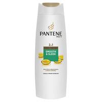 Pantene 2 in 1 Shampoo and Conditioner Smooth and Sleek for Dry and Frizzy Hair 400ml