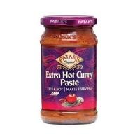pataks extra hot curry paste 283g 1 x 283g