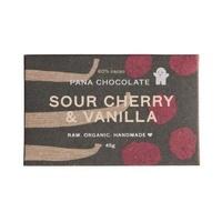 Pana Chocolate Sour Cherry &Vanilla 60% Cacao 45 g (1 x 45g)