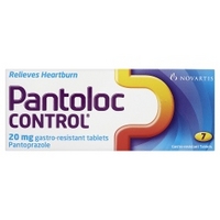 Pantoloc Control 20mg Gastro-Resistant Tablets 7 Tablets