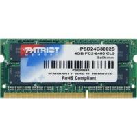 Patriot Signature 4GB SO-DIMM DDR2 PC2-6400 CL5 (PSD24G8002S)