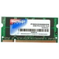 Patriot Signature 2GB SO-DIMM DDR2 PC2-6400 (PSD22G8002S) CL5