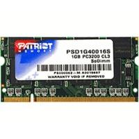 patriot 1gb so dimm ddr pc 3200 psd1g40016s