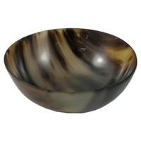 Palm Sized Real Horn Lathering Bowl Size Large