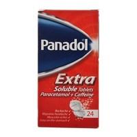 Panadol Extra Soluble Tablets 24 tablets solubles
