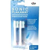Pack of 2 Sonic Plakaway Spare Toothbrush Heads for B091, B191 duo and B291
