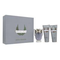 Paco Rabanne Invictus Giftset EDT Spray 100ml + Aftershave Balm 100ml + All Over Shampoo 100ml