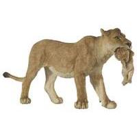 Papo Animal Toy Figurine Lioness with Cub