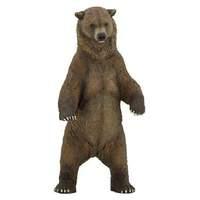 Papo Grizzly Bear Hand Painted Figure Wild Life Collection Toy Figure