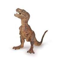 papo the dinosaurs hand painted brown baby t rex toy figure