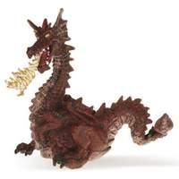 Papo Red Dragon with Flame Model Toy Figure